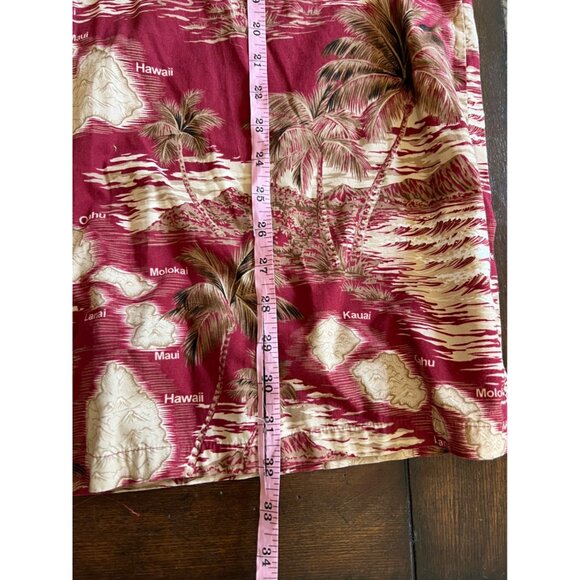 Favant  Hawaiian Short Sleeve Shirt Button Down Tropical Palm Trees Island XXL - Picture 7 of 7